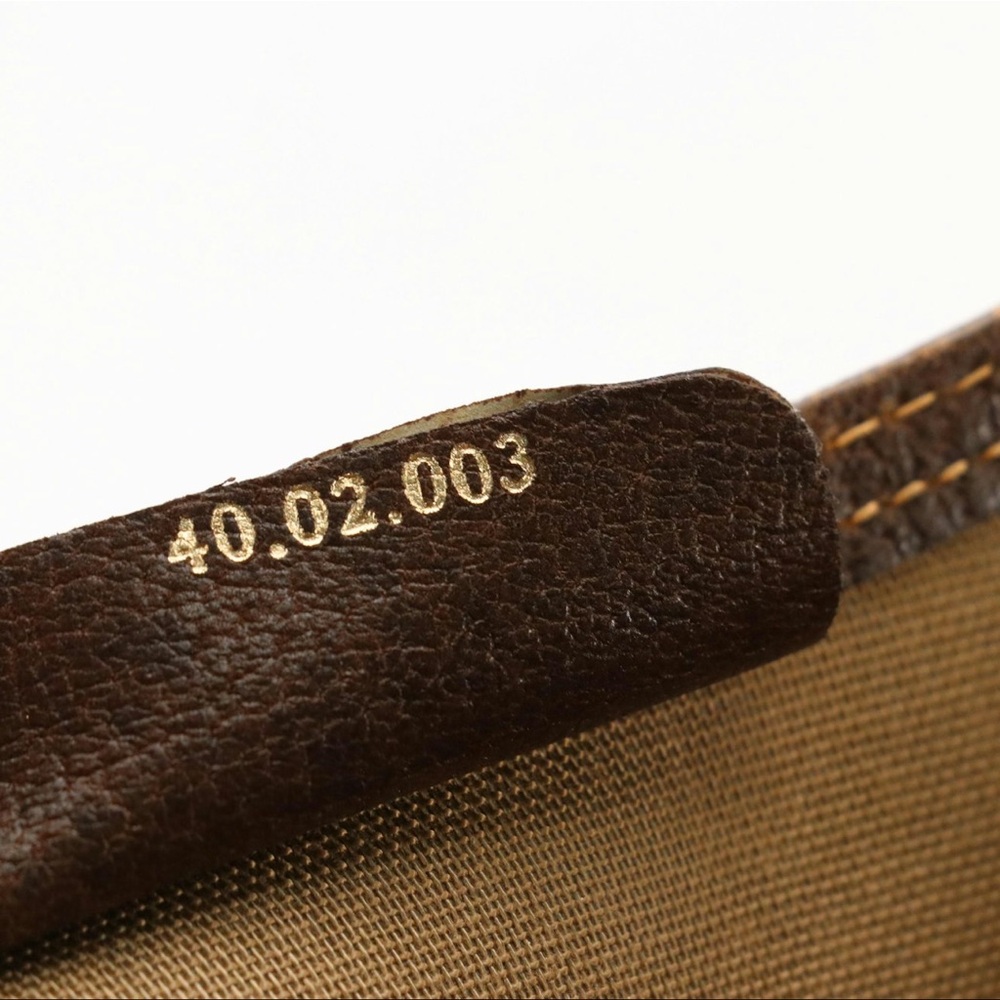 Gucci Cream and Brown Monogram Tote - Picture 6 of 10